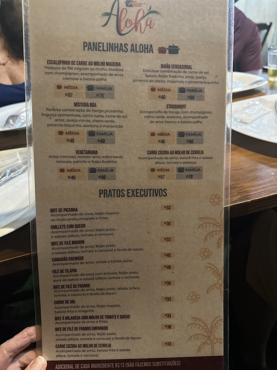 Menu Aloha Restaurant-6