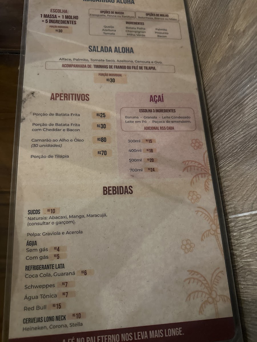 Menu Aloha Restaurant-8